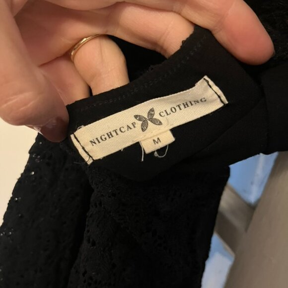 NWT Free People x Nightcap Sunflower Lace Fit-n-Flare Open Back Dress - Picture 5 of 6